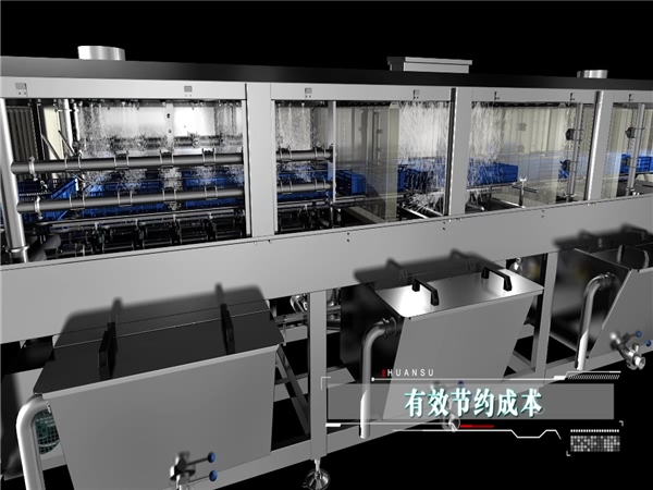 全自動洗筐機(jī)，大洋牌周轉(zhuǎn)箱清洗機(jī)，啤酒筐清洗機(jī)