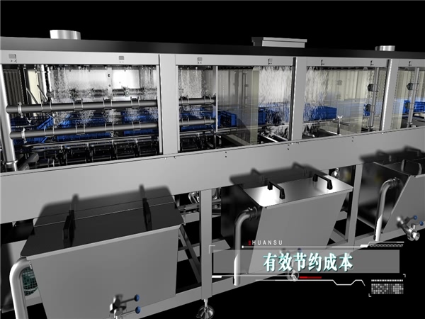 全自動洗筐機(jī)，大洋牌周轉(zhuǎn)箱清洗機(jī)，啤酒筐清洗機(jī)