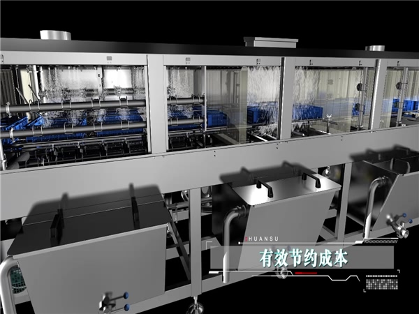 供應(yīng)洗筐機(jī)，周轉(zhuǎn)箱清洗機(jī)，全自動(dòng)洗框設(shè)備，環(huán)速洗筐機(jī)價(jià)格