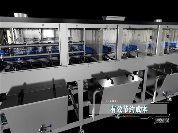 專業(yè)銷售塑料筐清洗機(jī)，周轉(zhuǎn)箱清洗機(jī)，高壓噴淋洗筐機(jī)
