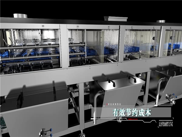 大型洗筐機(jī)，塑料筐清洗機(jī)，周轉(zhuǎn)箱清洗機(jī)
